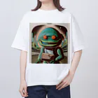 献血するドラキュラの宇宙人シリーズ Oversized T-Shirt