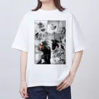 まろかれ堂の【ﾄﾞﾄﾞﾄﾞﾄﾞ….】憧れるゥ！！ Oversized T-Shirt