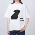DOG LOVERのDOG LOVER（パグ） Oversized T-Shirt