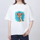 ワイルドファンタジーのしあわせアミン Oversized T-Shirt