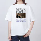 show.のNEWS PAPER Oversized T-Shirt