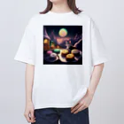 san333333333のNeko Sweets Oversized T-Shirt