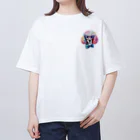 dogsdream8246のプードルめがね Oversized T-Shirt