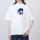 the blue seasonのあおい オーバーサイズTシャツ