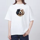 レイチェルのまっすぐな犬 Oversized T-Shirt