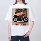 Jin12のレトロバイク オーバーサイズTシャツ