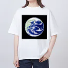 soundmobuの地球と星たち オーバーサイズTシャツ