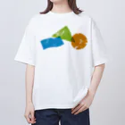 ブルーグリーンタイム　公式グッズのブルーグリーングッズ Oversized T-Shirt