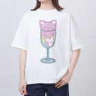 はるもちの猫パフェ Oversized T-Shirt