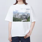 kyurakkoのAt  Victoria Peak Oversized T-Shirt