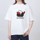 anpan_nekomanのえびおにぎり オーバーサイズTシャツ