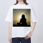 ダブル15の背中で語ろうグッズ Oversized T-Shirt