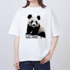 パンダリアンのパンダグッズ🐼 Oversized T-Shirt