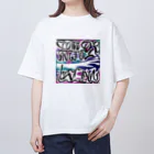 Kousakuin3のロゴ　テキスト Oversized T-Shirt