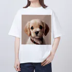 kunkun1048のめちゃカワ犬 Oversized T-Shirt