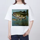 yuu1994 fishingのyuu1994fishing オーバーサイズTシャツ