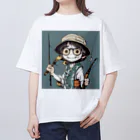 yuu1994 fishingのyuu1994の顔 Oversized T-Shirt