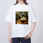 湘南学習のすゝめの感ガエル7 Oversized T-Shirt