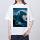 kurobe-taiyouのビックウェーブ Oversized T-Shirt