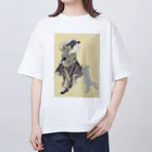 keeeeeep smilingの野球女子？ 踊るネコ Oversized T-Shirt