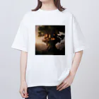 なるとのツリーハウス Oversized T-Shirt