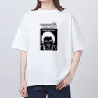 PAPIZONDONのPAPIZONDON white パピコバル オーバーサイズTシャツ