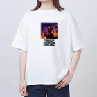 shounan-comの「秋の夜長、ハロウィンの魅力に包まれて」Tシャツ他 Oversized T-Shirt