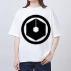 DRIPPEDの乃木亀甲紋 オーバーサイズTシャツ