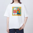 shima shopのクマーズ オーバーサイズTシャツ