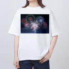 はろーの花火 Oversized T-Shirt