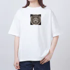 yougawhogaの神秘的な狐の瞳 Oversized T-Shirt