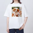 blackcofee12の可愛い子犬2 オーバーサイズTシャツ