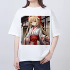 K-springの巫女様 オーバーサイズTシャツ