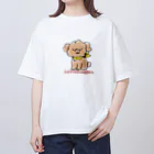 トイプードルのお爺さんのトイプードルのお爺さん Oversized T-Shirt