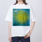 目醒めの魔法陣アーティスト☆岡山紫音のカタカムナウタヒ(第５首)  オーバーサイズTシャツ