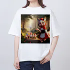 AI Creative Hub（AIクリエイティブハブ）の赤ずきん狼と小人たち Oversized T-Shirt