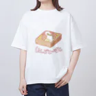 もちLab.Martのりんごトースト　オーバーサイズTシャツ オーバーサイズTシャツ