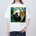 ChromastrAlのDigital Jungle Oversized T-Shirt