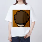 A-dashのこびとのかお(アフロ) Oversized T-Shirt