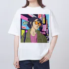 sunglass girlのsunglass girl 街編 オーバーサイズTシャツ