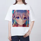 samefudeのAI美少女コレクション Oversized T-Shirt