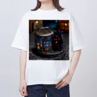 ChromastrAlの 星空缶 オーバーサイズTシャツ