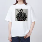 hyon1004のサラリーマン侍 Oversized T-Shirt