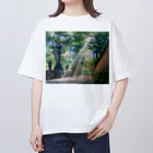 アクリル絵のfuのサンドウ オーバーサイズTシャツ