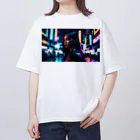 SAMURAI_BOYのAI美少女 Oversized T-Shirt