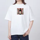 Single outのボジョレーヌーボー Oversized T-Shirt