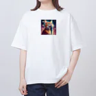 tombero20009の良い声の猫 Oversized T-Shirt