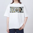 radio-bankのあなたも暗号資産資産を持とう!坂本龍馬バージョン Oversized T-Shirt