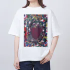 GoodWoodDaddyのGoodWoodDaddy　心デザイン Oversized T-Shirt