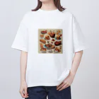 a_chan24の食べたい物 オーバーサイズTシャツ
